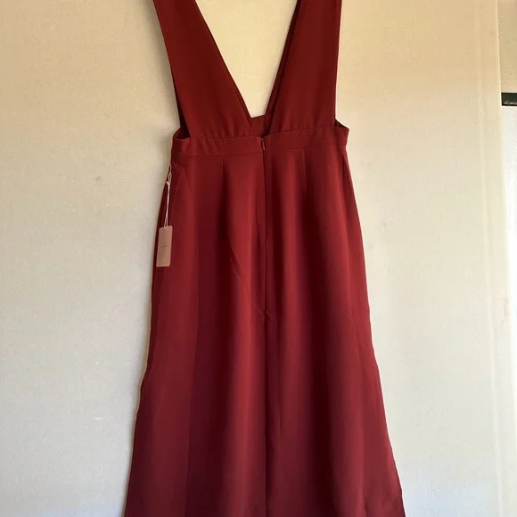 Rust Red Dress - Picture 2 of 3